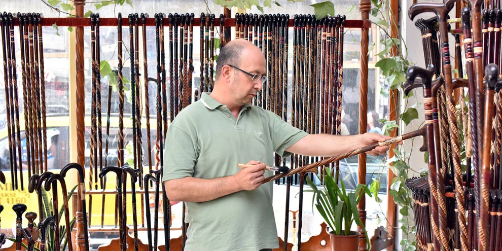 Handmade Cane Manufacturing — Devrek Baston