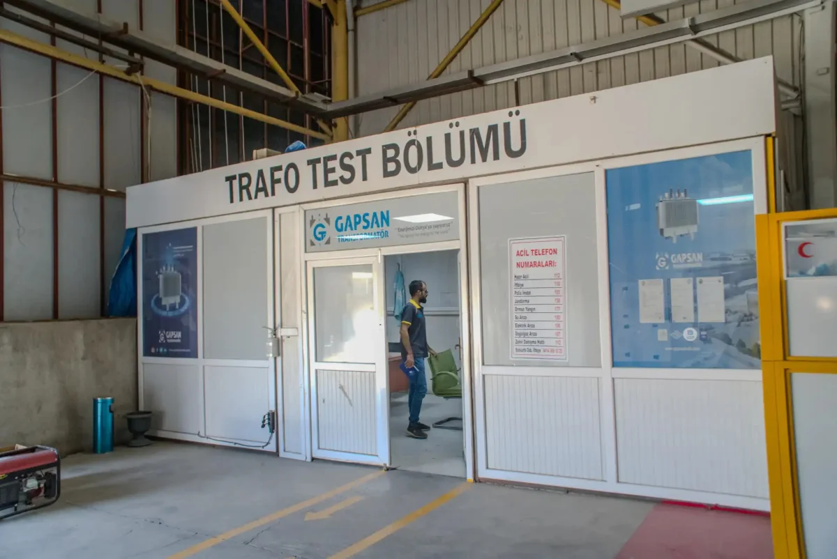 Kalite Kontrol Laboratuvarı — Gapsan Transformatör