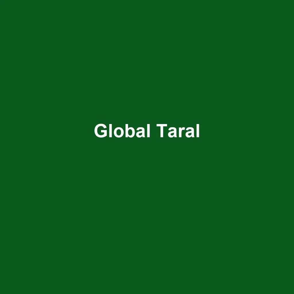 Agricultural Machinery Manufacturing — Global Taral