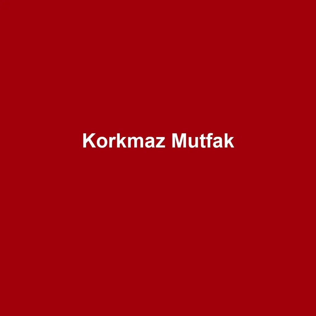 OEM Manufacturing — Korkmaz Mutfak