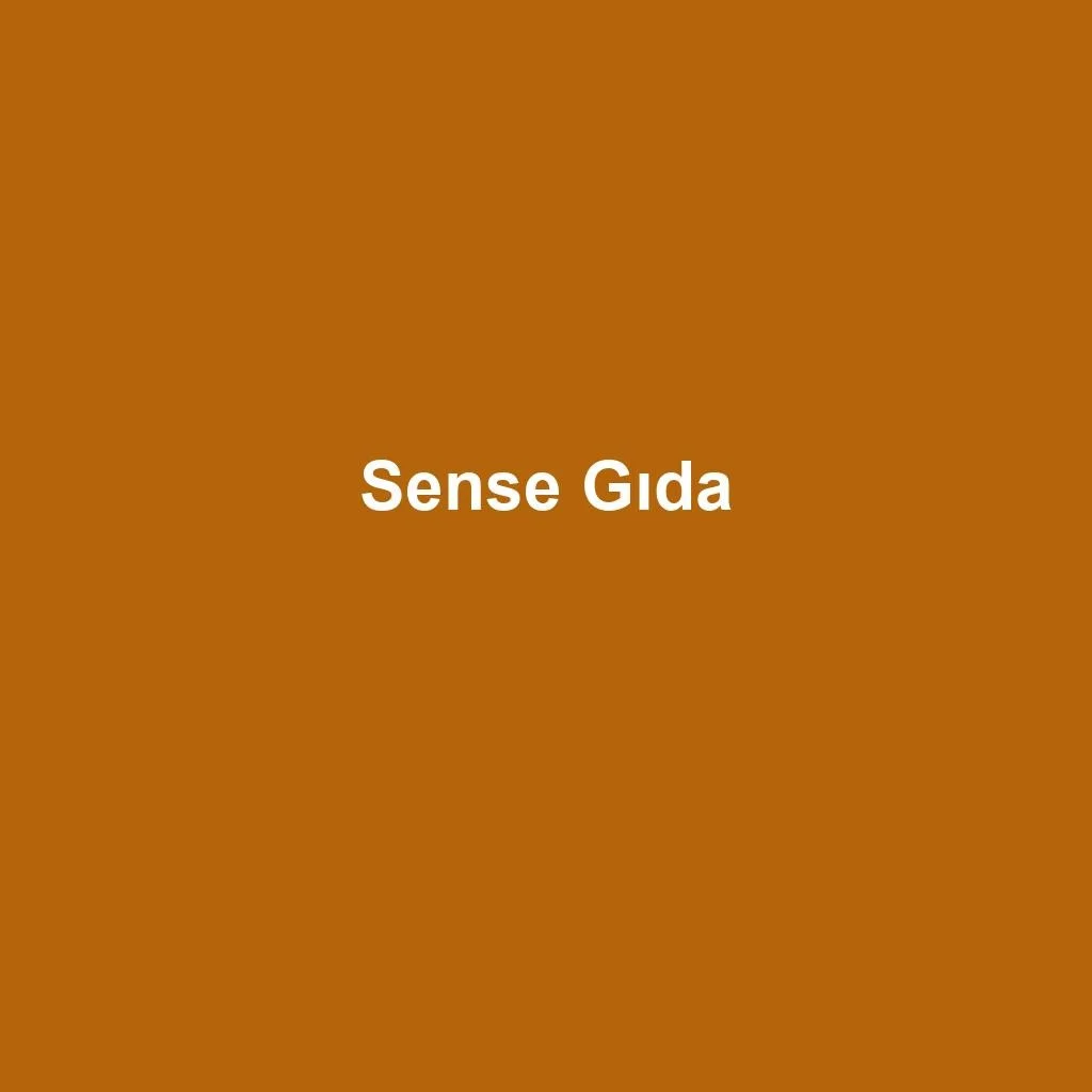 Sense Gıda