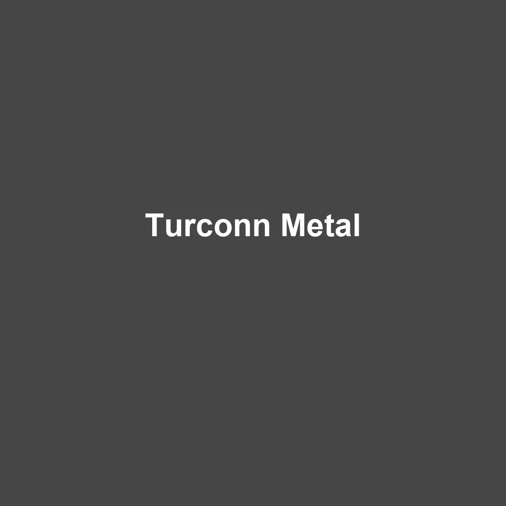 Import-Export — Turconn Metal