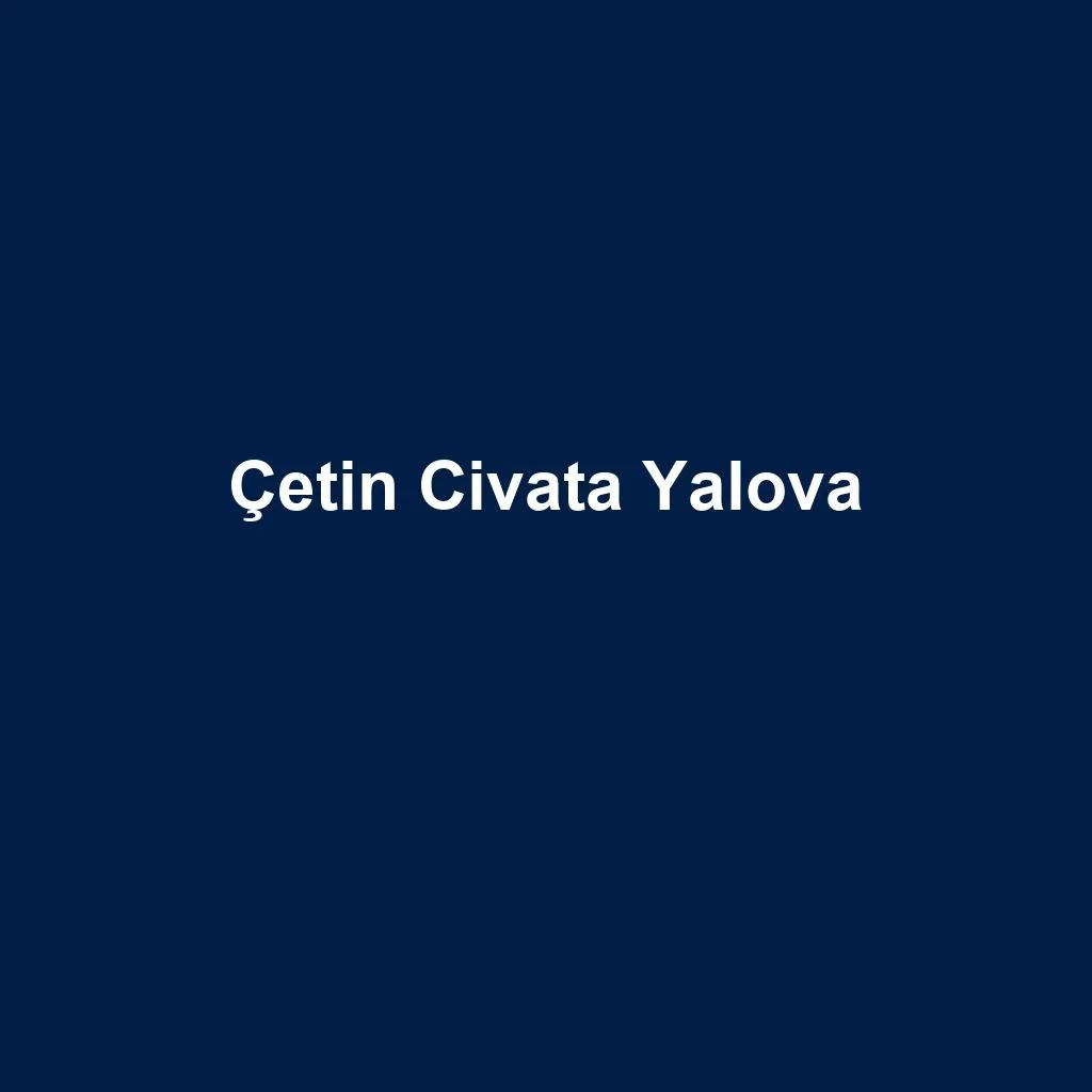 Screw — Çetin Civata Yalova