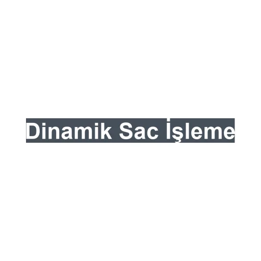 Dinamik Sac İşleme logo