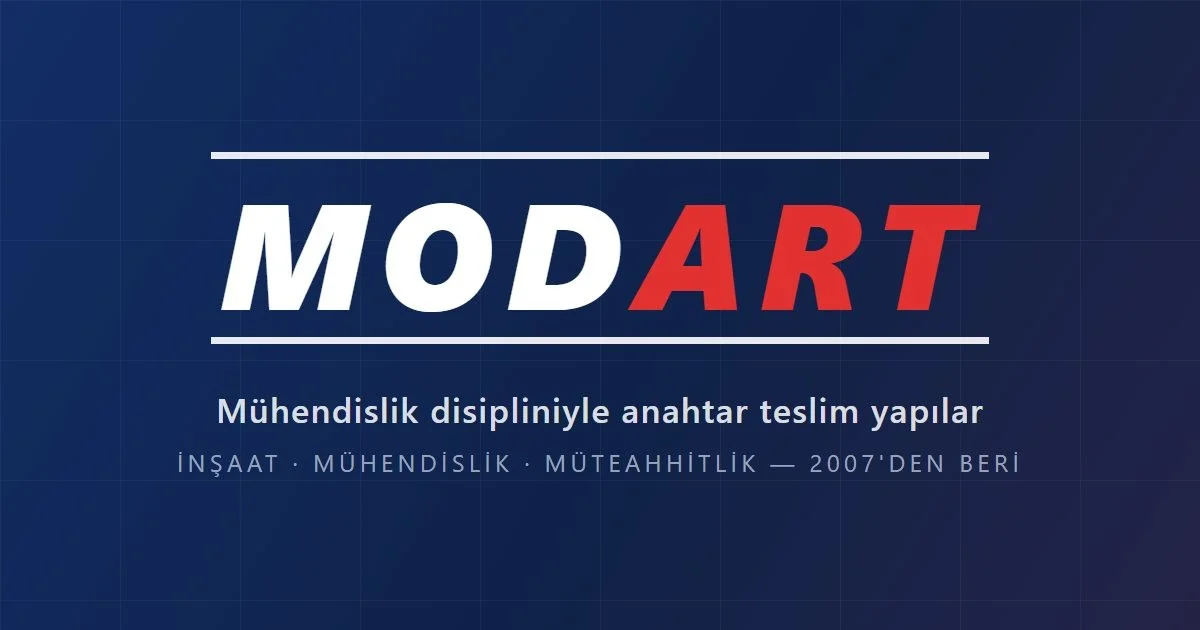 Sandwich Panel Roof — Modart Modüler Yapı Sistemleri
