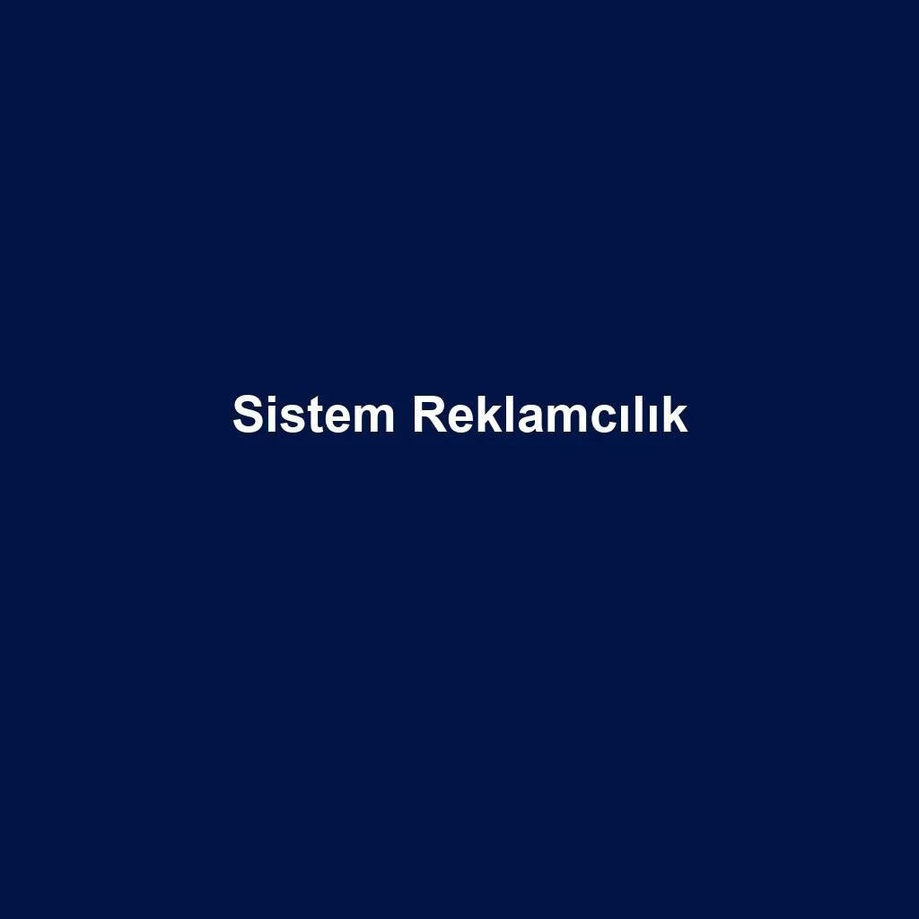 Kurumsal Kimlik Uygulaması — Sistem Reklamcılık
