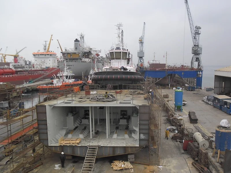 Yeni İnşa Gemi — Dentaş Shipyard