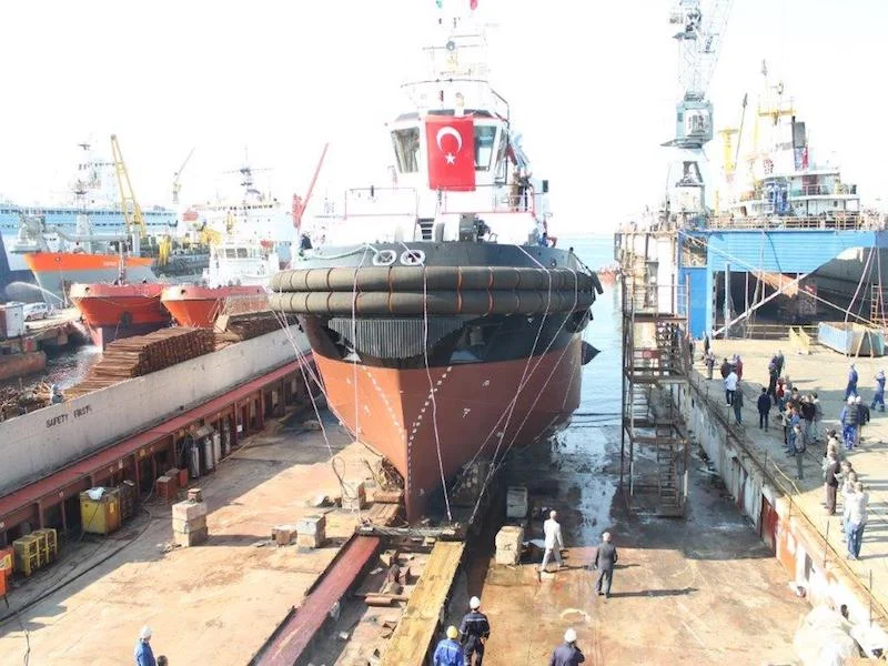 Ship Steel Block — Dentaş Shipyard