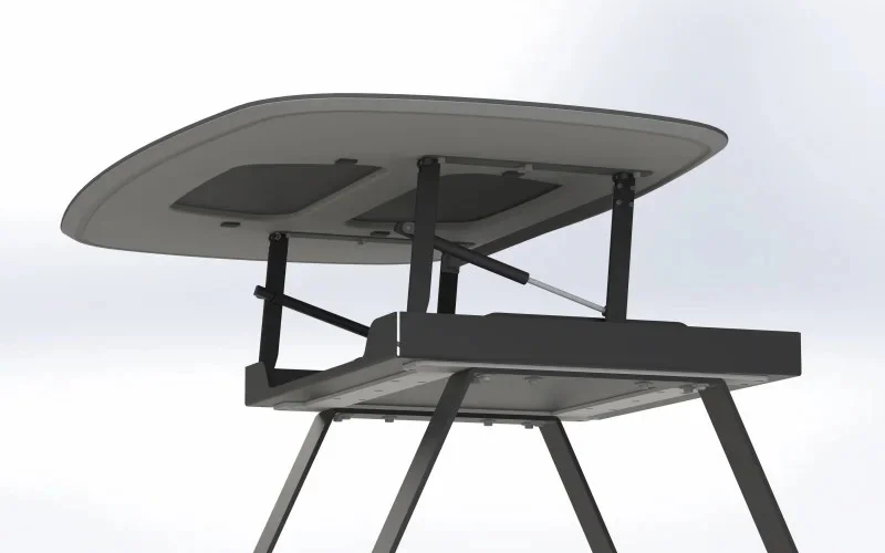 Ipek Coffee Table Mechanism — Erhun Metal
