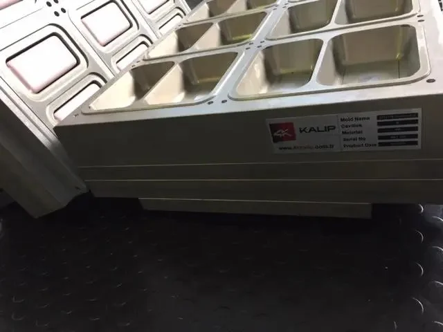 Bölmeli PP Gıda Kabı Kalıbı — 4k Kalıp Plastik
