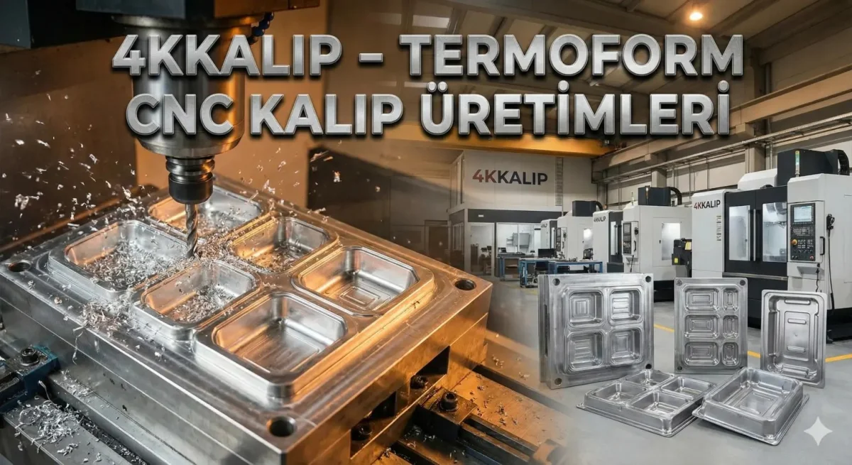 CNC Mold Manufacturing — 4k Kalıp Plastik