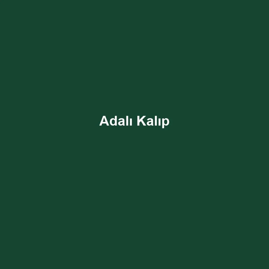 Assembly — Adalı Kalıp