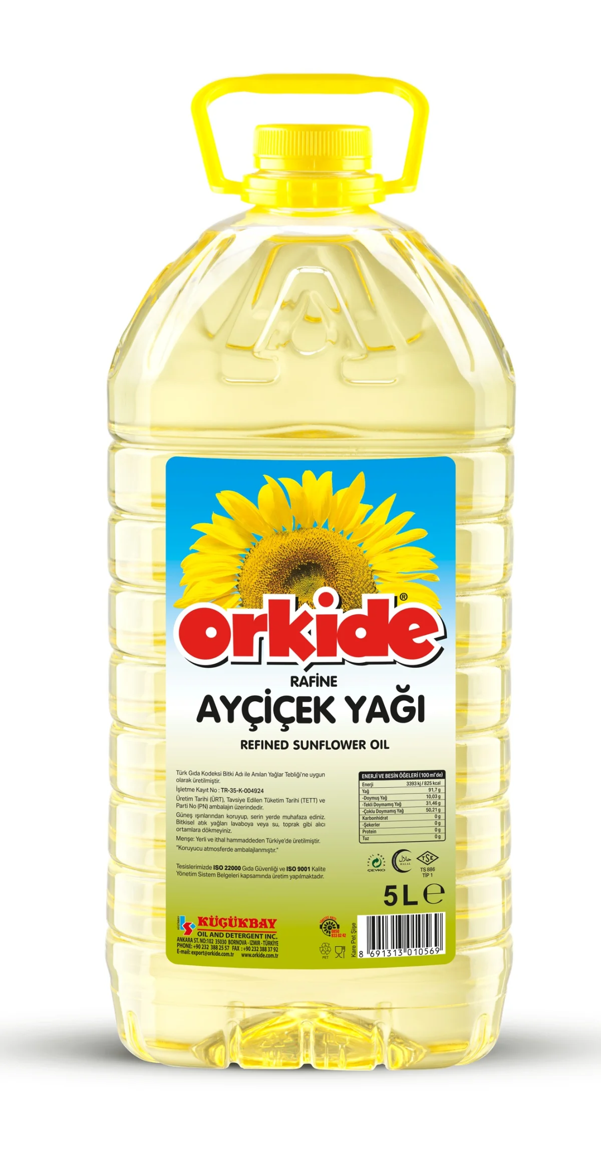 Orkide Sunflower Oil — Küçükbay Yağ ve Deterjan