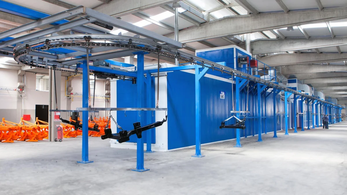 Surface Coating Line Installation — İlke Endüstriyel