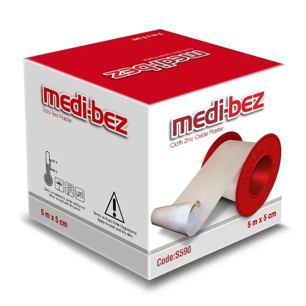 Medi-Bez Cloth Zinc Oxide Plaster — Seyitler Kimya San. A.Ş.