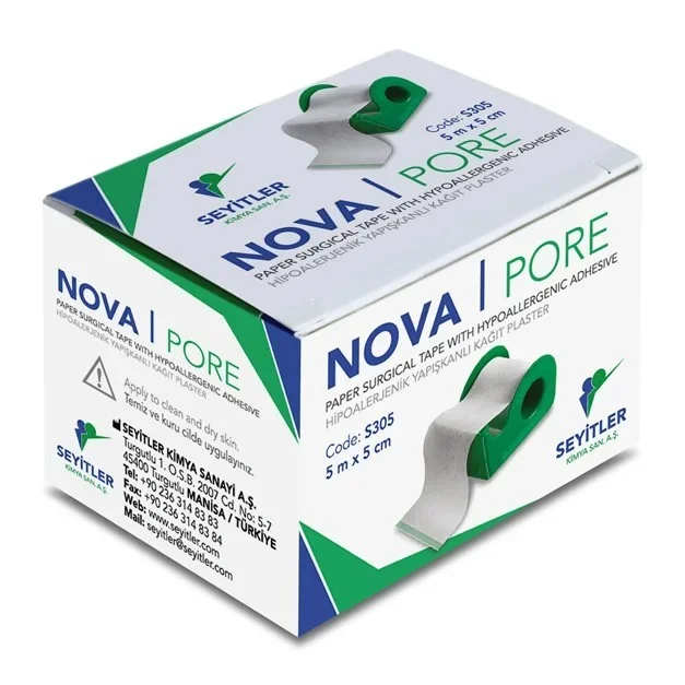 Nova Pore Paper Surgical Tape — Seyitler Kimya San. A.Ş.