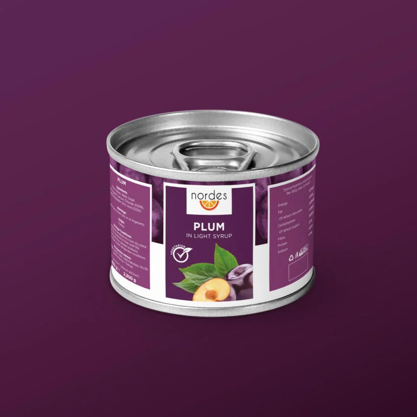 Canned Plum — Nordes Gıda