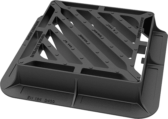 D400 Ductile Iron Gully Grate — İstikamet Döküm