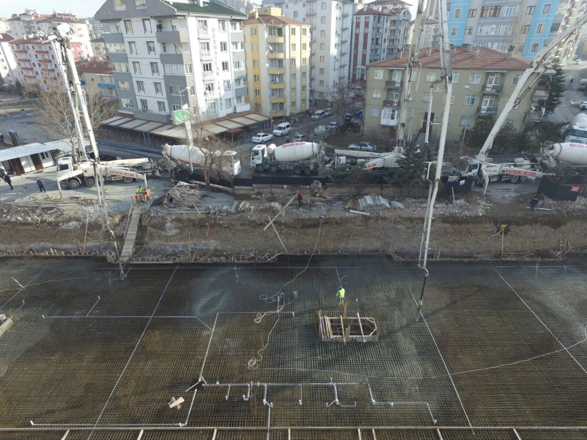 Pumped ready-mix concrete — Kayseri Hazır Beton San. Tic. Ltd. Şti.