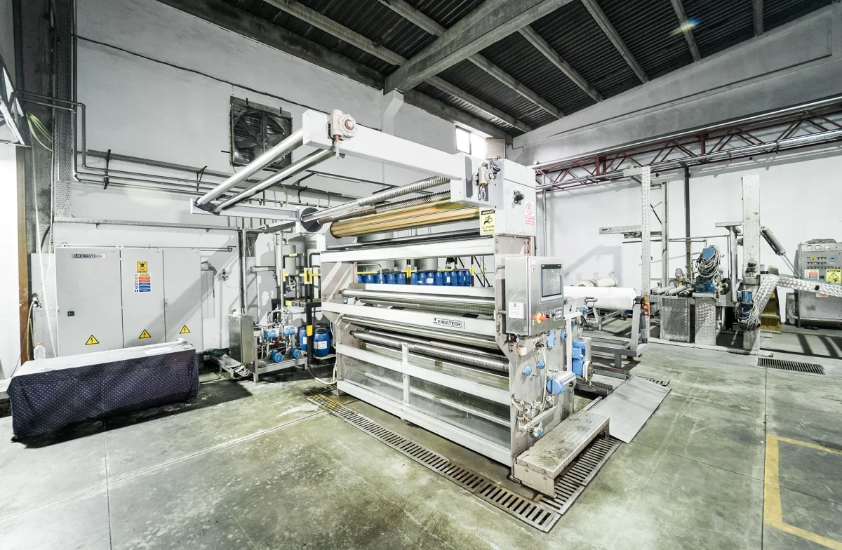 Pad-Batch ve Reaktif Boyama — Bros Textile
