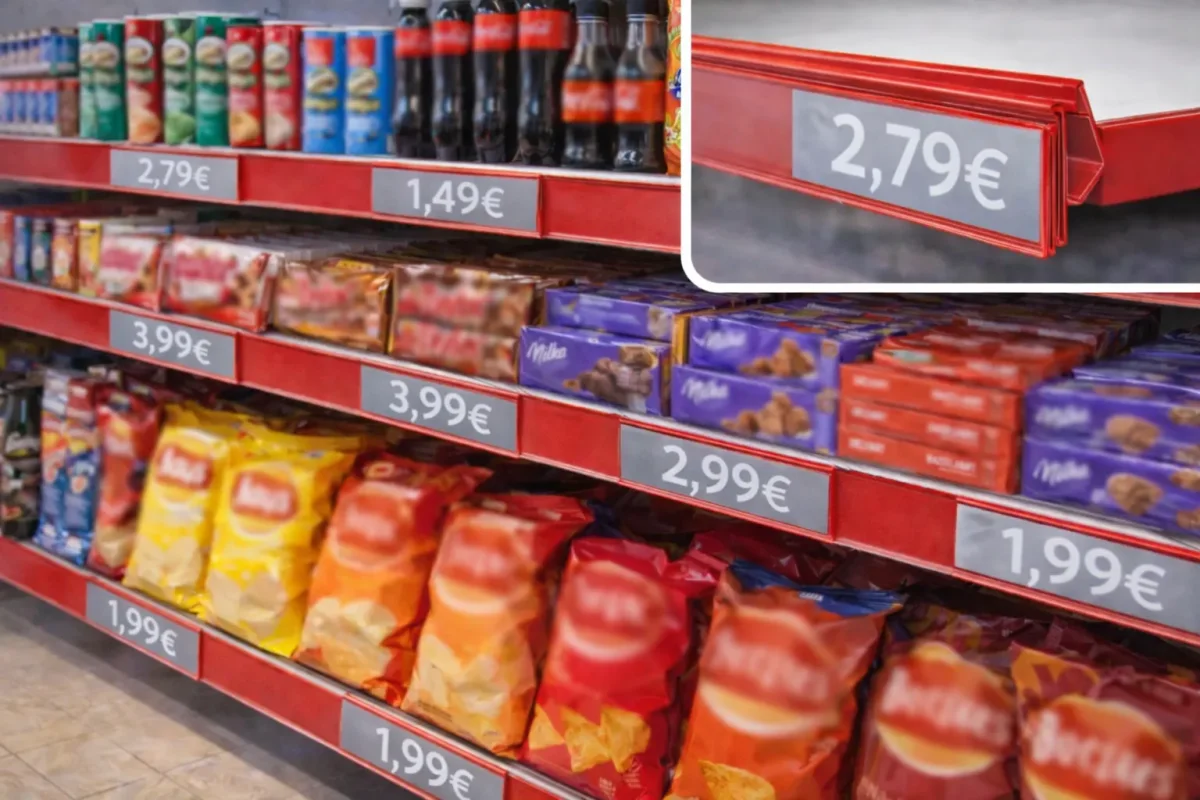 Retail Shelf Label-Holder Profiles — Taysan Plastik Profil