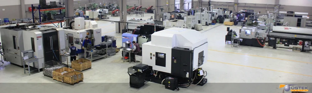 CNC torna parçası — Üstek Makina