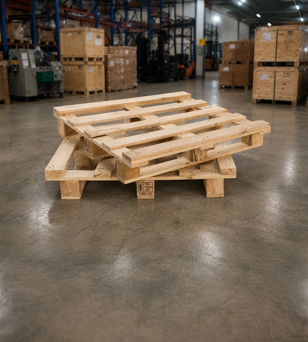 Custom-Size Pallet — Firstpack Ahşap Ambalaj