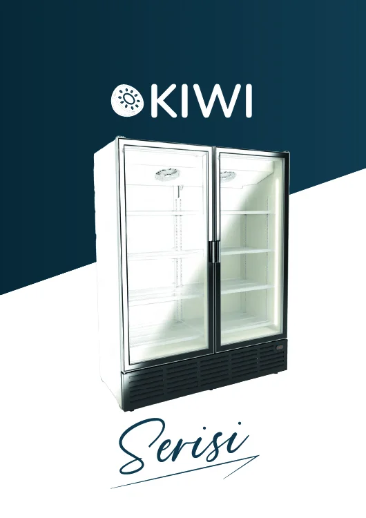 KIWI Dikey Teşhir Soğutucu — Eco Cold Soğutma San. ve Tic. A.Ş.