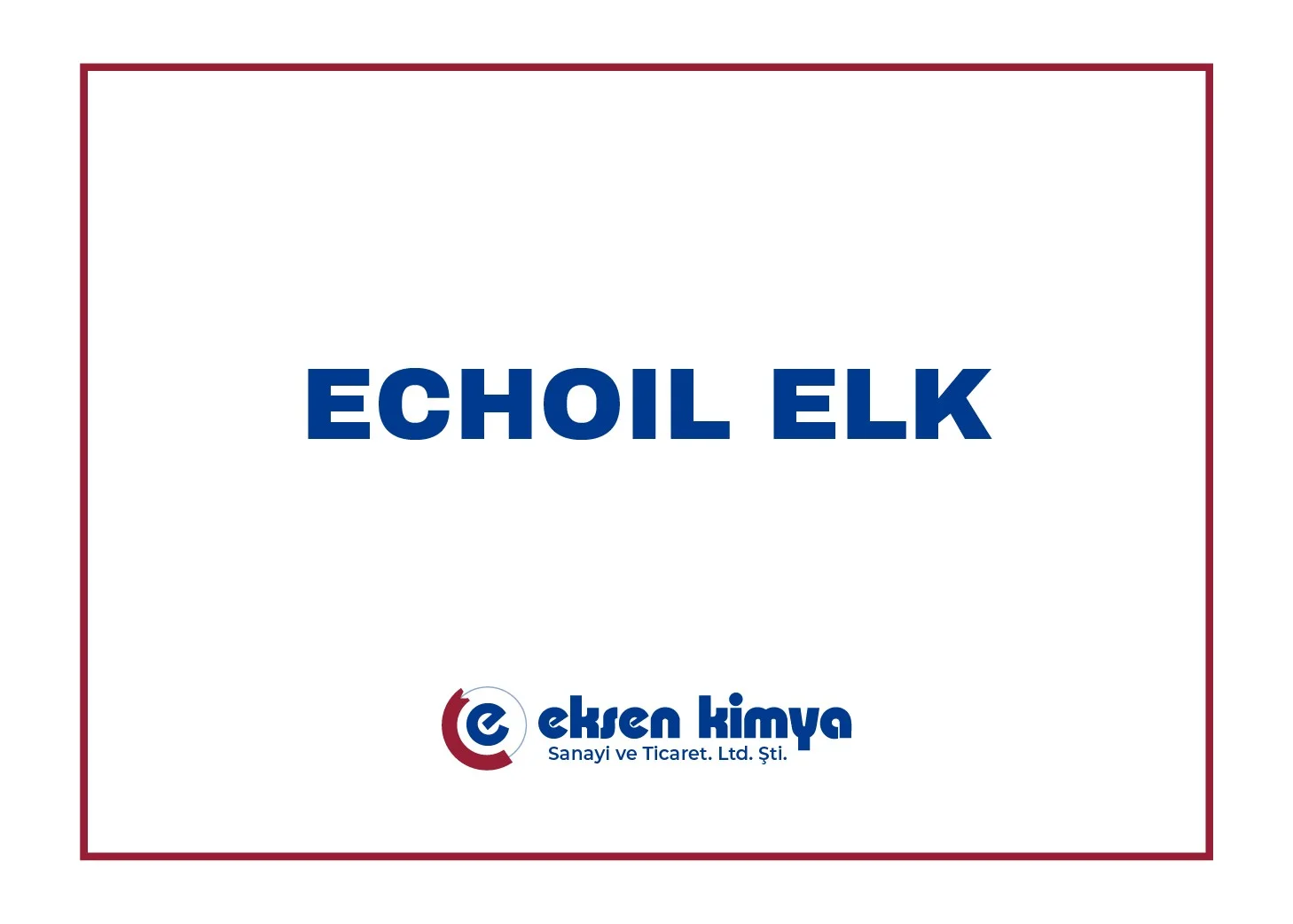 Eksen Kimya San. ve Tic. Ltd. Şti.