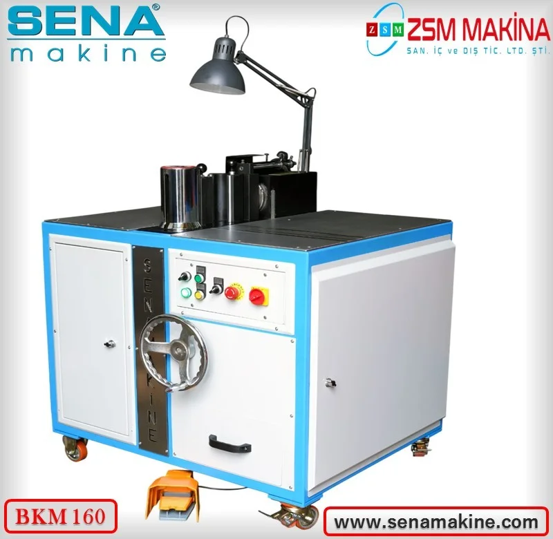 BKM 160 Bakır Bara Kesme-Bükme-Delme Makinası — Sena Makine