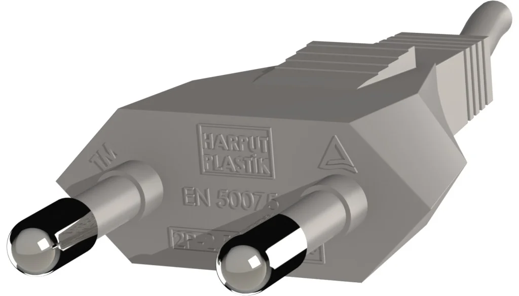 HP-201 2.5A Plug Cord (EN 50075) — Harput Plastik