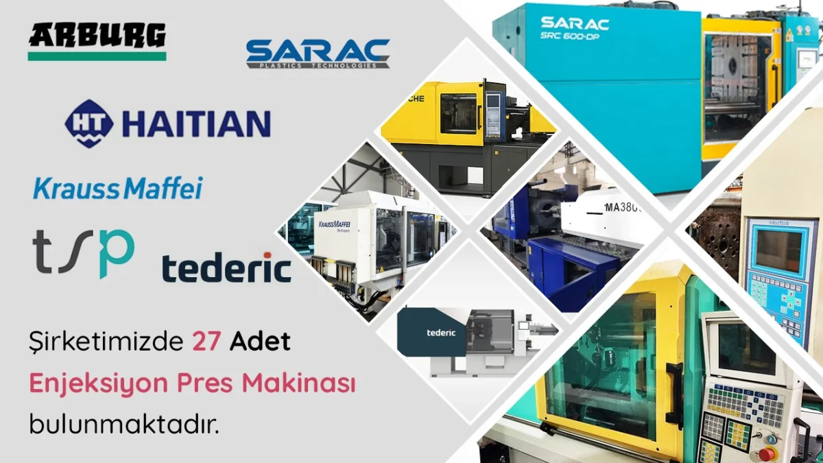 Injection Molding Service (25 Presses) — Plameta Plastik ve Metal Sanayi ve Ticaret Limited Şirketi