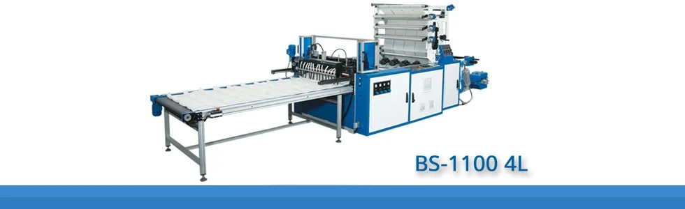 HS-800 P T-Shirt Bag Making Machine — Gür-iş Makina San. ve Tic. Ltd. Şti.