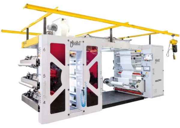 BMS-D Serisi Flekso Baskı Makinası — Bilgili Makina