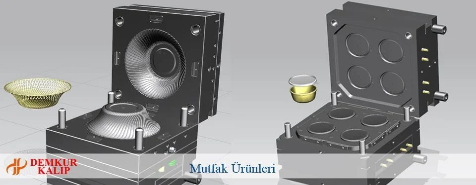 Mutfak Ürün Kalıbı — Demkur Plastik Kalıp