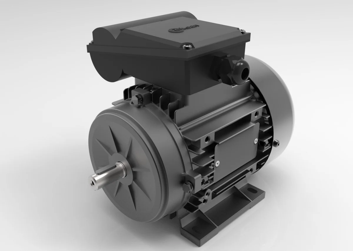 Özel Mil ve Flanşlı Motor İmalatı — Miksan Motor Sanayi ve Ticaret A.Ş.