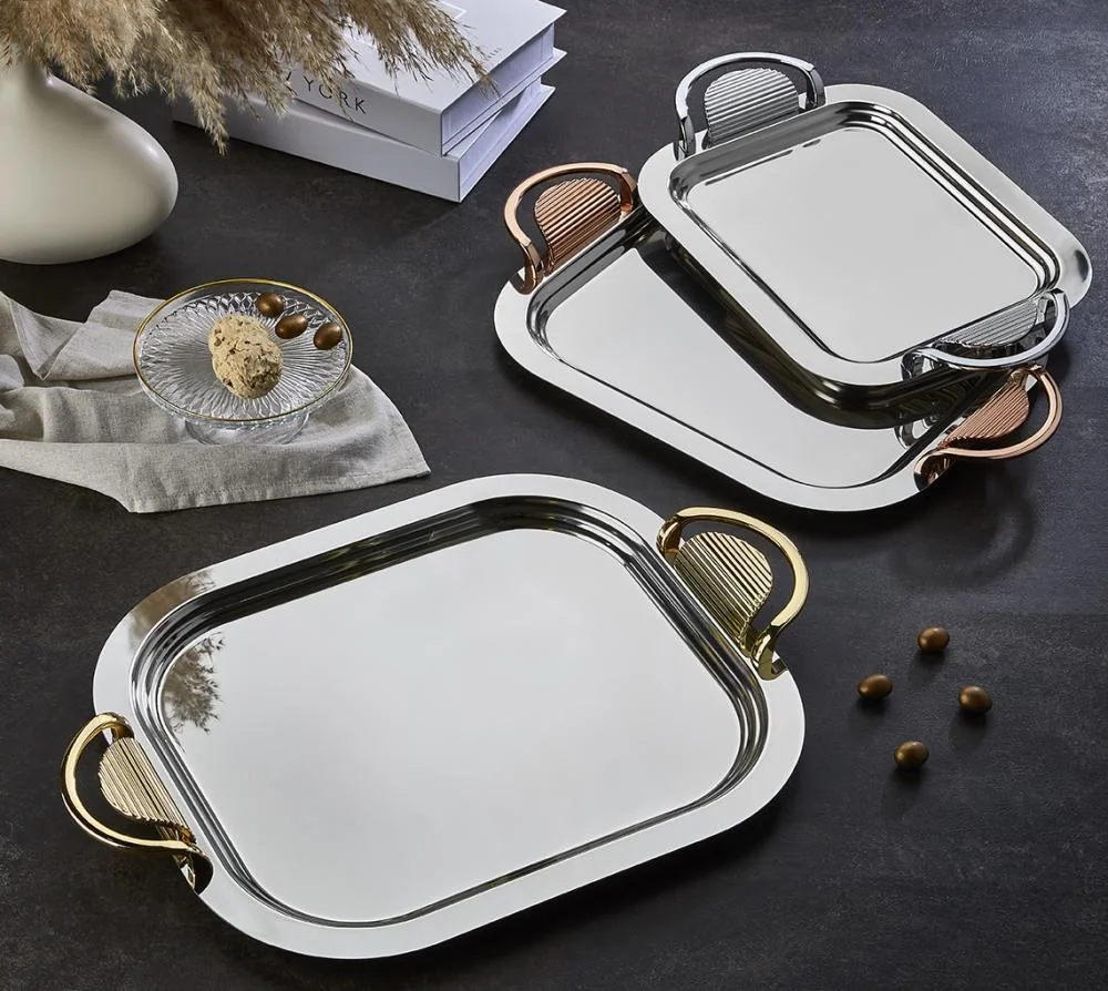 Stainless Steel Serving Trays — Seden Mutfak