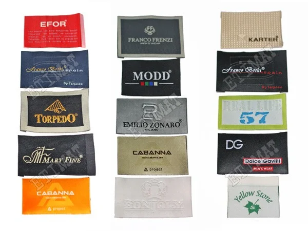 Woven Label — Etimat Etiket ve Matbaacılık San. Tic. Ltd. Şti.