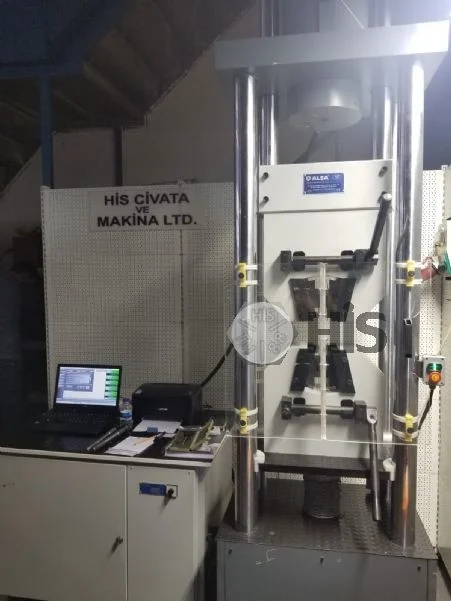 Test Laboratory — His Civata ve Makina San. Tic. Ltd. Şti.