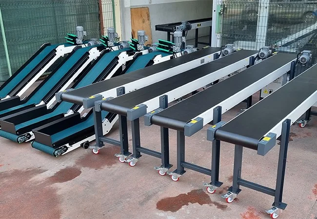 PVC Belt Conveyor — 3b Proje Makina Konveyör İmalat