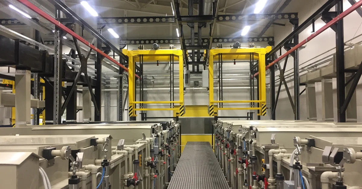 Automatic and Manual Plating Plants — Prometal Galvano