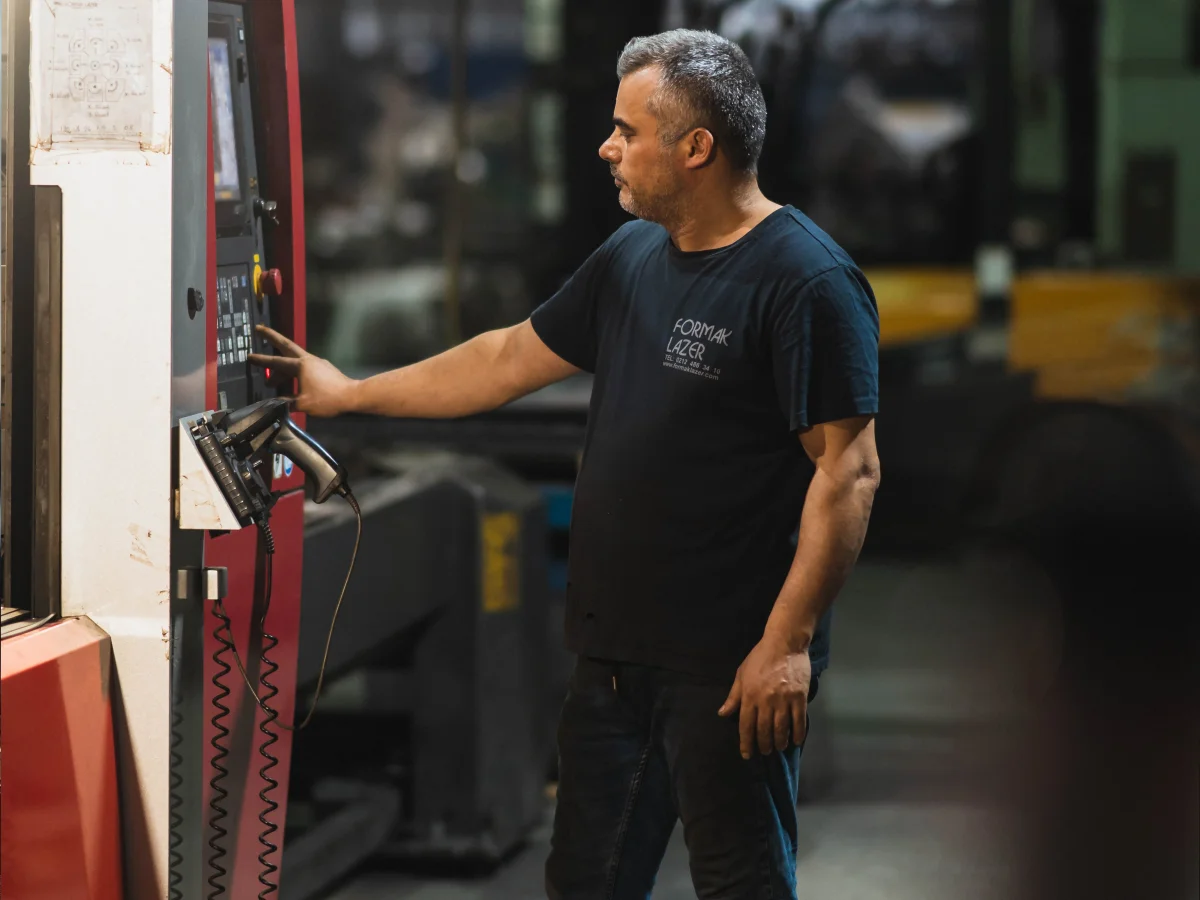 Laser-Cut Sheet Metal Parts — Formak Sistem Teknik Makina