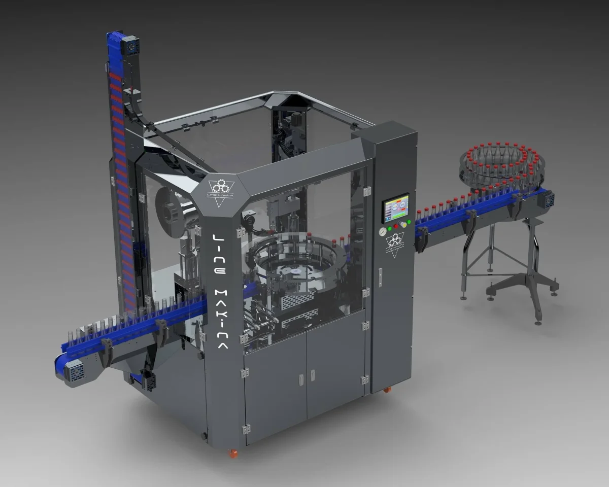 Pail Filling and Capping Machine — Line Makina