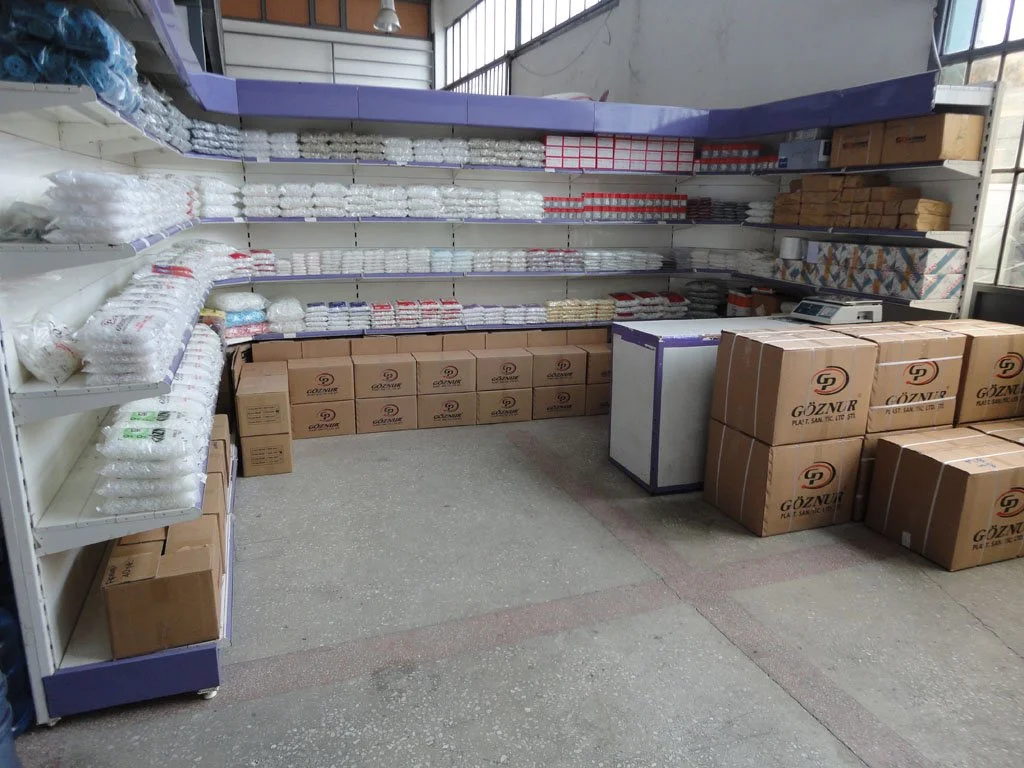 Stock Hardware Supply — Göznur Plastik San. ve Tic. Ltd. Şti.
