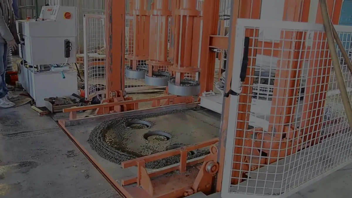 Concrete Pipe Machine Manufacturing — EVB Makine