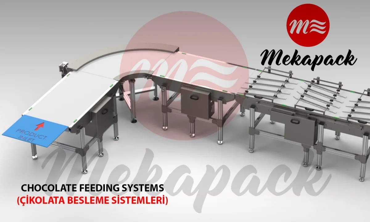 Çikolata ve Şekerleme Besleme Sistemi — Mekapack Makina