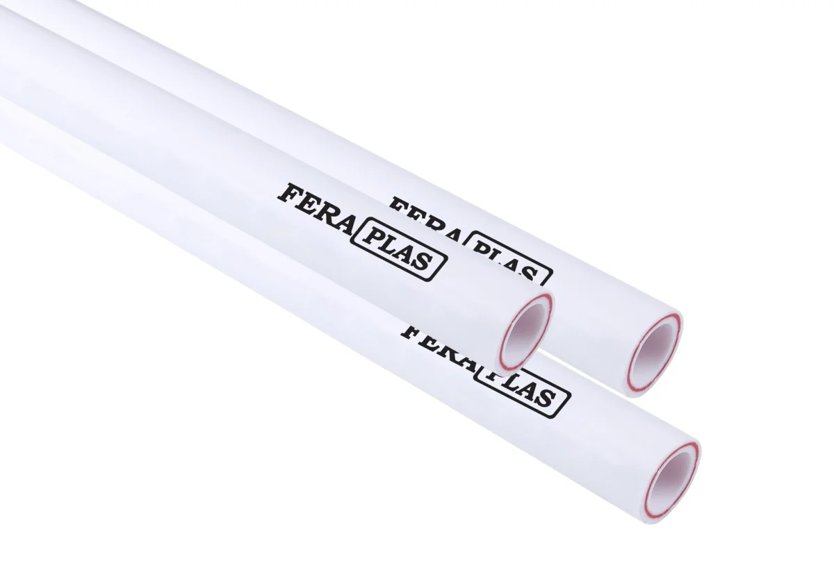 PP-R Cam Elyaf Boru PN20 4 m — Feraplas Metal ve Plastik San. Tic. Ltd. Şti.