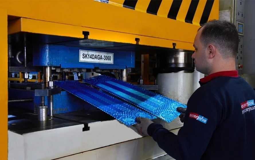 Plakalı Eşanjör Üretimi — Exper Makina Sanayi