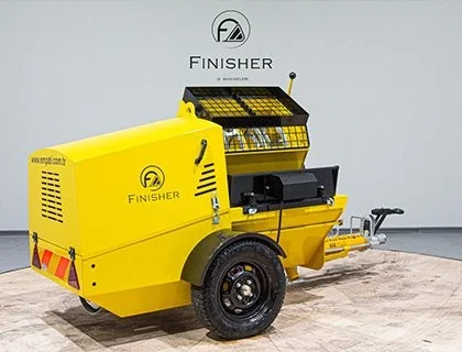 Finisher KH380 Helezonlu Kara Sıva Makinesi — Empati Makine Dış Ticaret San. Tic. Ltd. Şti.