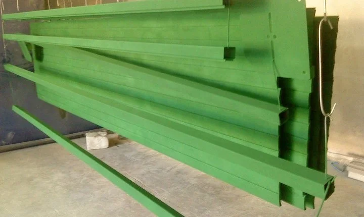 Wrought-iron door and window powder coating — System Boya